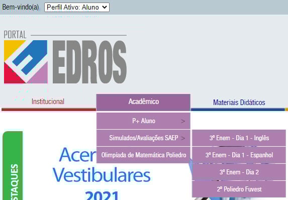 Simulados Digitais Poliedro Sistema De Ensino